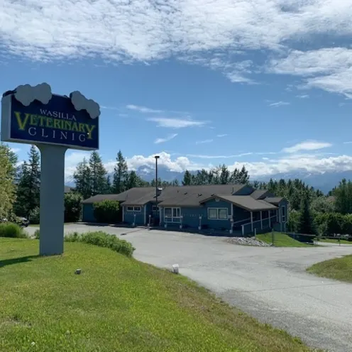 Wasilla Veterinary Clinic Building from the outside